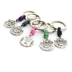 Pack 5 llaveros VIRGENCITA CUÍDAME MUCHO