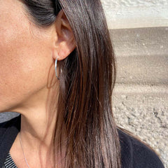 ESTER - aros plata 30mm