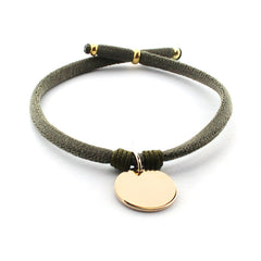 CLAVEL - pulsera personalizable medallas doradas 15mm