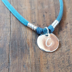 TOP - collar personalizable medalla plata 16mm