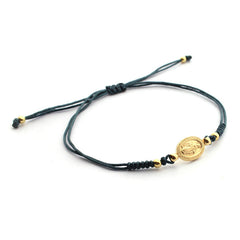 VIRGEN MILAGROSA - pulsera medalla dorada 8x10mm