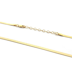 ARI - collar cadena dorada 38-43cm