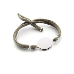 Pulsera ESCAPULARIO EMT1 - medalla personalizable de plata 16x20mm