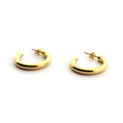 NIA - 25mm gold hoops
