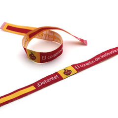 DETENTE - Pulsera de tela CIELITO