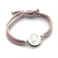 CIELITO L - customizable bracelet with 16mm silver medal