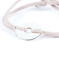 CACTUS - pulsera personalizable donut plata 21mm