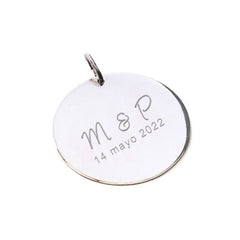 MEDALLA PERSONALIZABLE - para el RAMO DE NOVIA