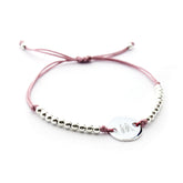 MARIONA - pulsera personalizable medalla plata 13mm