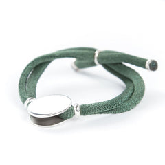 JAZMIN - pulsera personalizable medalla plata 16mm