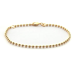 ESSENTIAL - small gold ball bracelet
