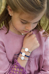 CIELITO D - pulsera personalizable medalla plata 15mm