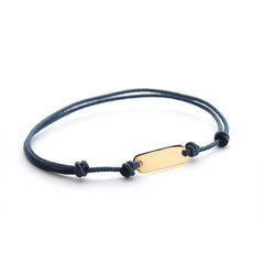 💦ALOE - customizable bracelet gold medal 5x15mm