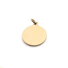 Virgen del Carmen - medalla clásica dorada 29mm