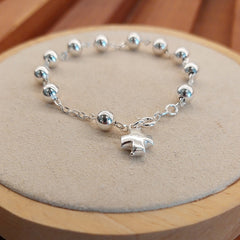 LAUDE - ROSARY silver decenary large ball