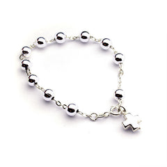 LAUDE - ROSARY silver decenary large ball