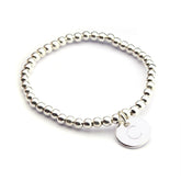 VERO - pulsera personalizable medalla plata 13mm