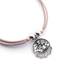 VIRGENCITA - collar medalla plata 25x28mm