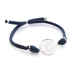 LETTER- pulsera personalizable medalla plata 15mm