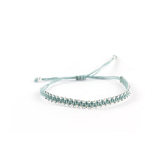 AGNES - pulsera bolitas plata