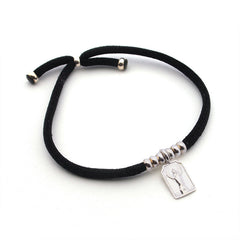 VIRGEN DEL PILAR - Pulsera medalla plata 7x10mm