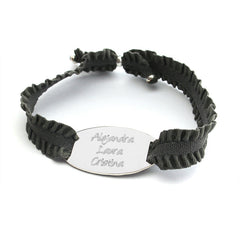 GERA - customizable bracelet silver medal 33x17mm