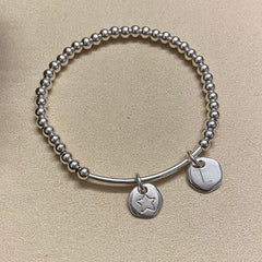 ANITA - pulsera medallas plata personalizables