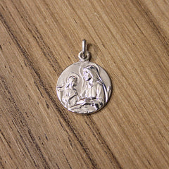 Santa Ana - medalla clásica de plata