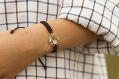 FÚTBOL - pulsera pelota fútbol plata