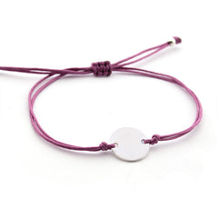 PITA - customizable bracelet with 12mm silver medal