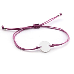 PITA - customizable bracelet with 12mm silver medal