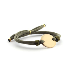 IBIS DOR - pulsera personalizable medalla dorada 17mm