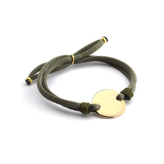 IBIS DOR - pulsera personalizable medalla dorada 17mm