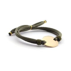 IBIS DOR - pulsera personalizable medalla dorada 17mm