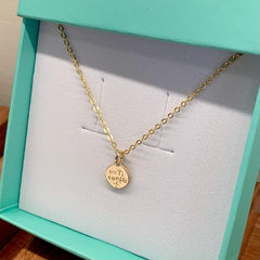 DETENTE MINI - collar cadena dorada 8mm