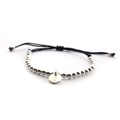 IRENE - pulsera personalizable medallas plata 8mm