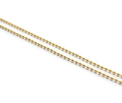ESSENTIAL - 40cm gold chain necklace