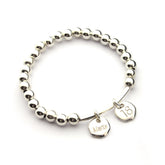 ANA - pulsera medallas plata personalizables