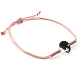 LÍA - Pulsera cruz plata 12mm