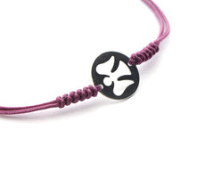 ANGELITO CALADO - pulsera medalla plata 13mm