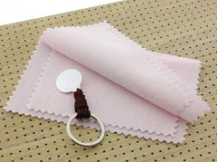 Gamuza limpia plata grande