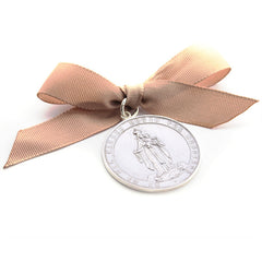 Classic Virgin of Carmen cradle medal 36mm