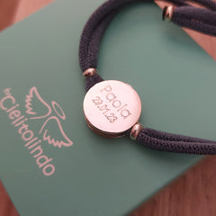 CIELITO L - customizable bracelet with 16mm silver medal