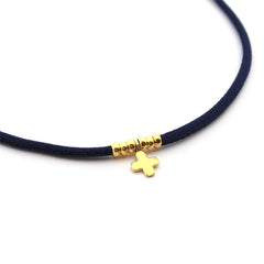 TRINI - mini cross necklace 8mm