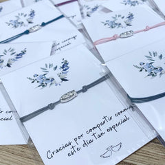 PACK of 10 mini Virgin of Guadalupe bracelets