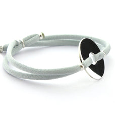 CACTUS - pulsera personalizable donut plata 21mm