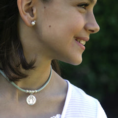 You and me earrings - 6x9mm