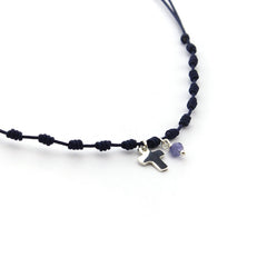 OLAYA - silver cross necklace