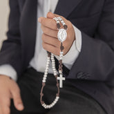 MATER - Rosario personalizable de plata