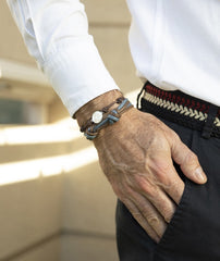 DIEGO - pulsera doble nudos correderos